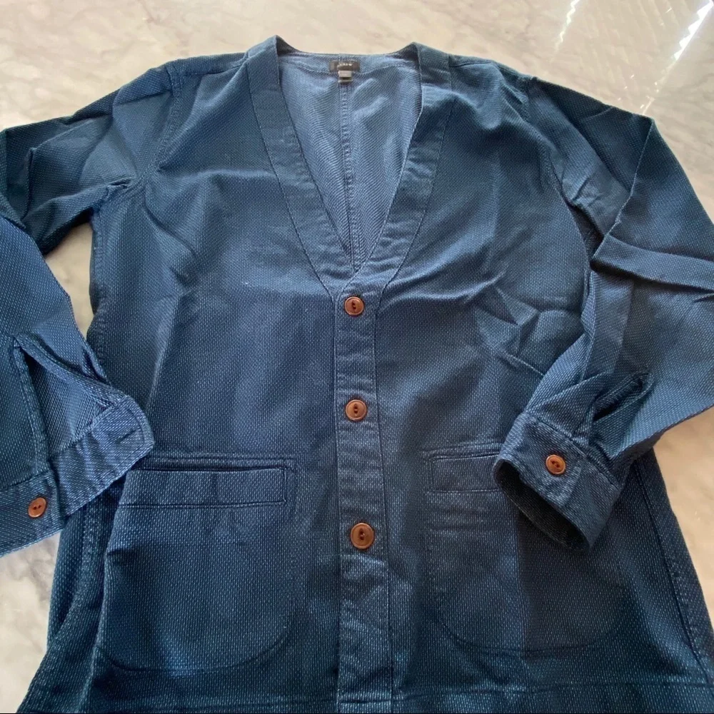 J. Crew Lightweight Cotton Cardigan